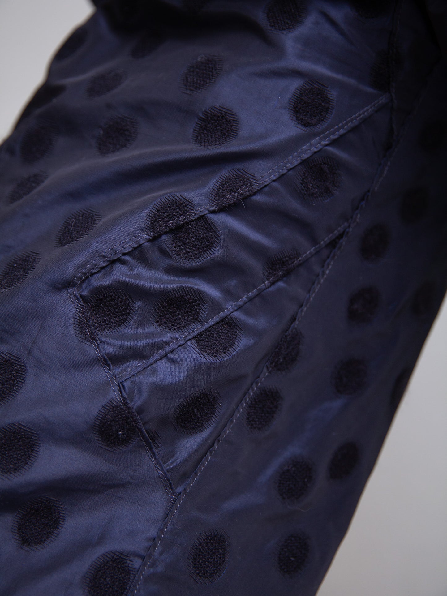 The Used Match Stick: Three-Quarters Dotted Pant