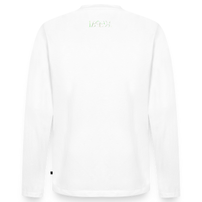 Men's Premium Organic Long Sleeve Shirt - white