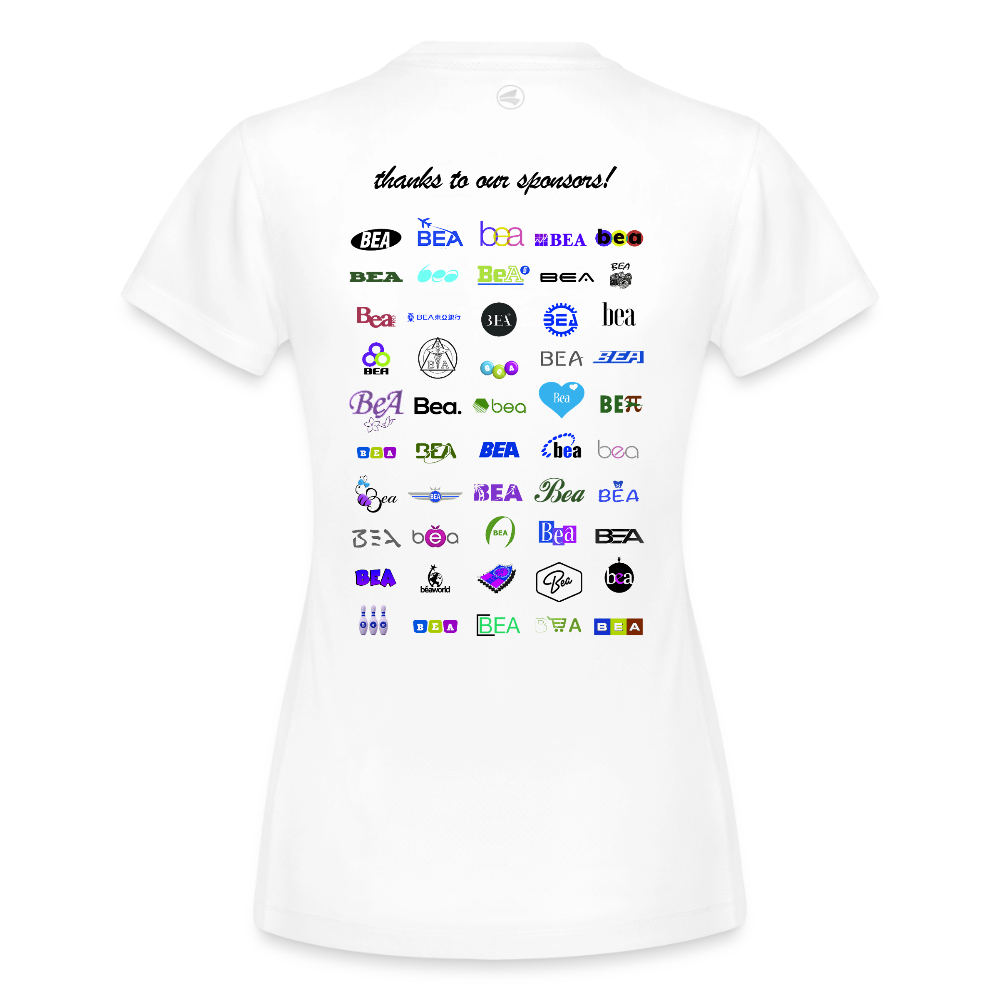 BEA Good Human: JAKO Woman's Runners Tee - white