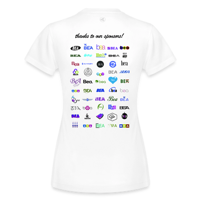 BEA Good Human: JAKO Woman's Runners Tee - white