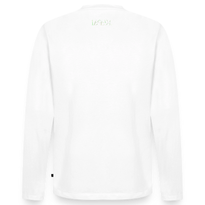 Men's Premium Organic Long Sleeve Shirt - white