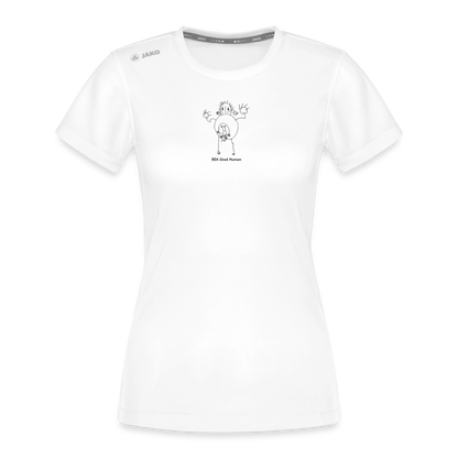 BEA Good Human: JAKO Woman's Runners Tee - white