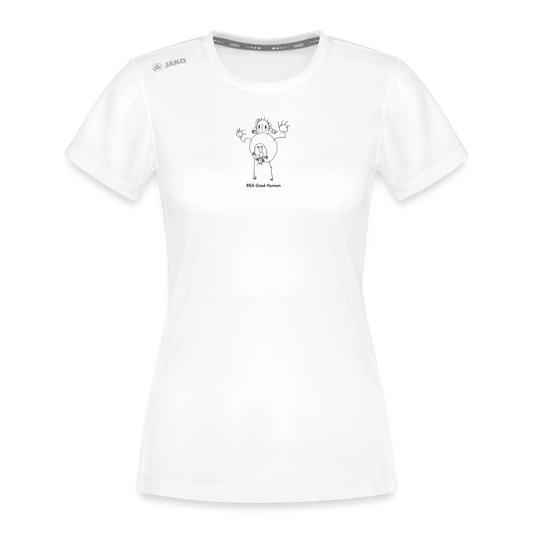 BEA Good Human: JAKO Woman's Runners Tee - white