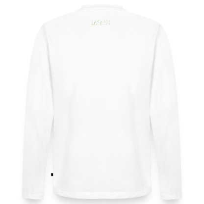 Men's Premium Organic Long Sleeve Shirt - white