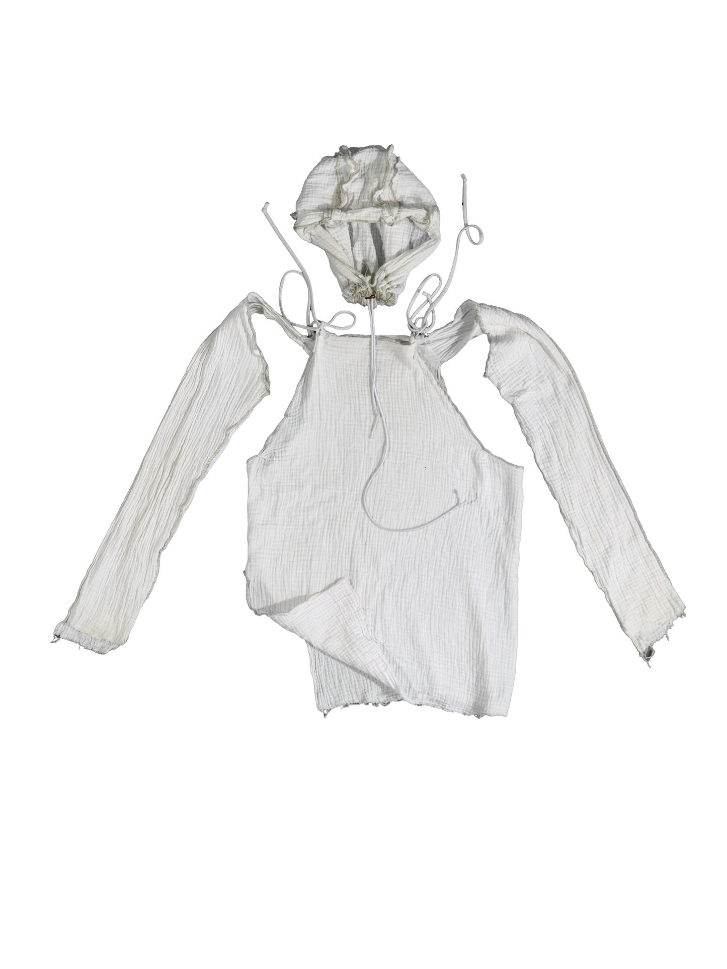 The Dove's Broken Tail: Long Sleeve Hooded T