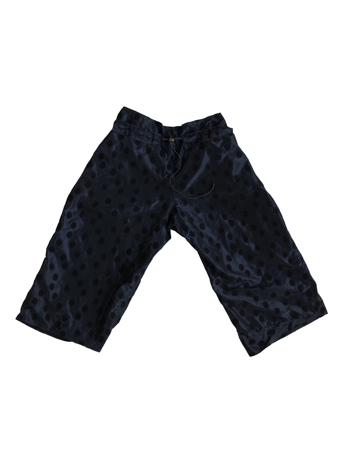 The Used Match Stick: Three-Quarters Dotted Pant