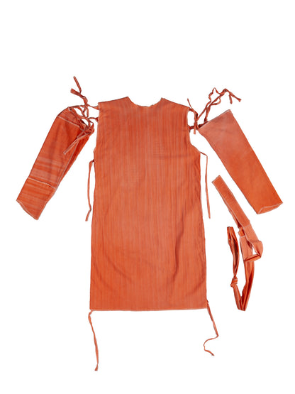 The Sun Tan Salt Rub: Mini Linen Dress