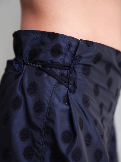 The Used Match Stick: Three-Quarters Dotted Pant