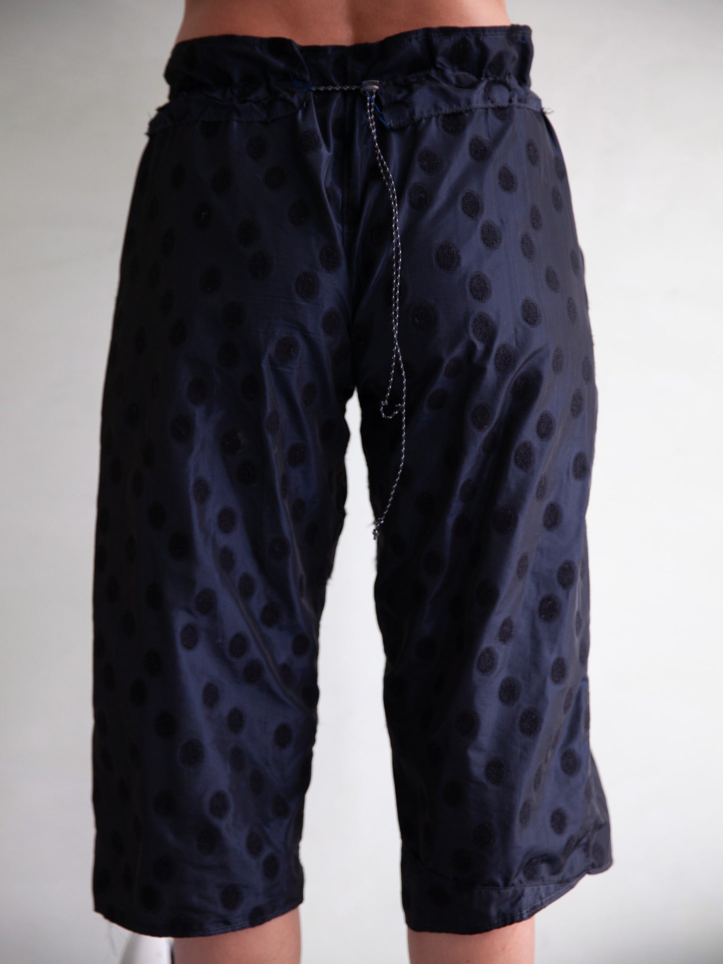 The Used Match Stick: Three-Quarters Dotted Pant