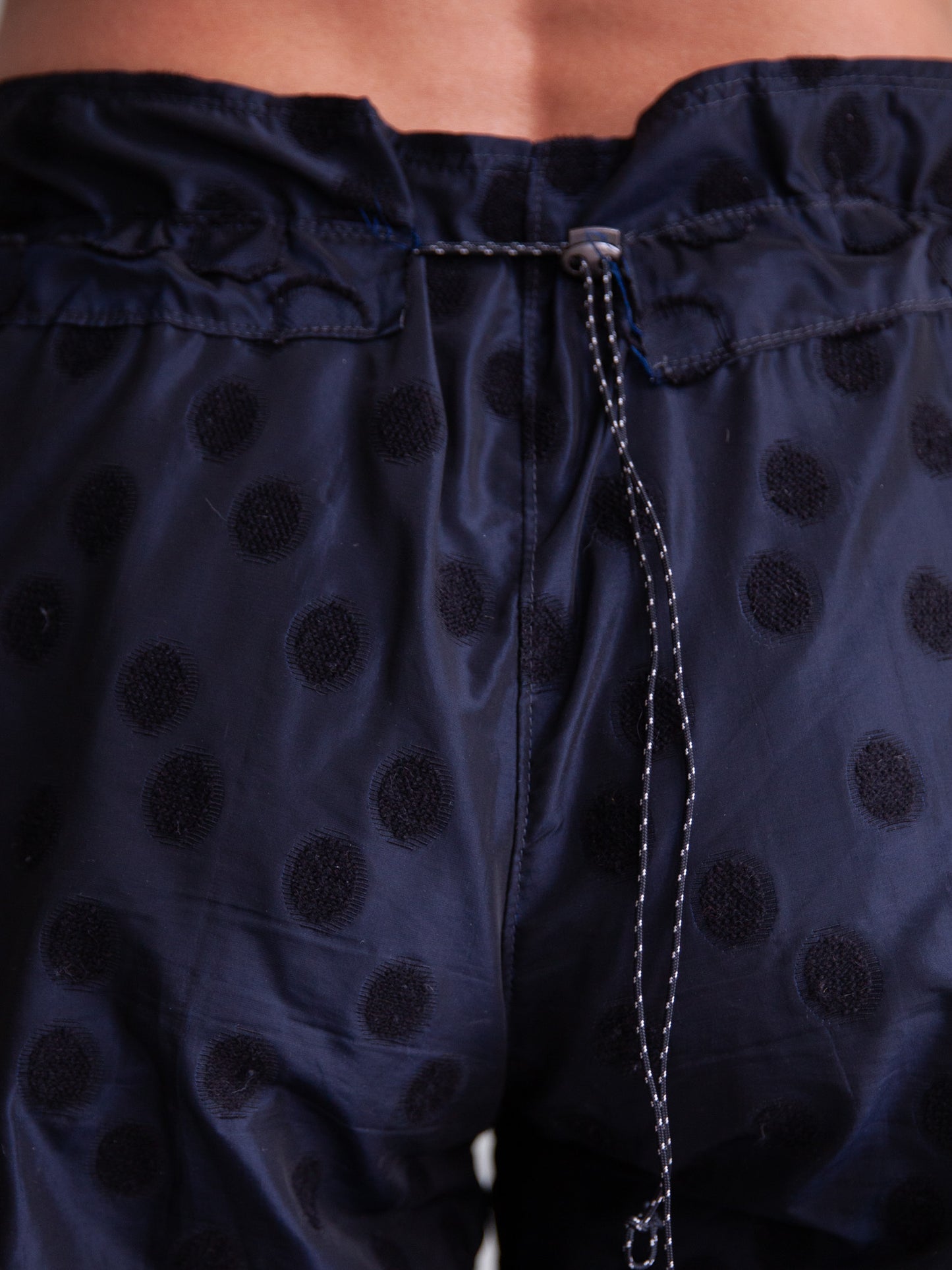 The Used Match Stick: Three-Quarters Dotted Pant