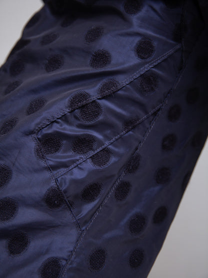 The Used Match Stick: Three-Quarters Dotted Pant